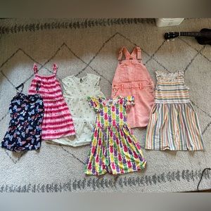 Girl’s lot size 6-8 Cat & Jack Gap, children’s place rainbow peeps patriotic